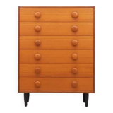 Commode en teck, design danois, années 1960, production : Danemark