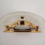 Wall lamp, Murano glass, Italian design, 1970s, manufacture: Italy