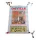 Lithographed poster heating Deville