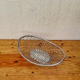 Vintage metal fruit basket
