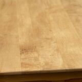 Vintage Pinewood Desk and Chair