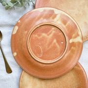 3 Small Vintage Stoneware Plates Vallauris