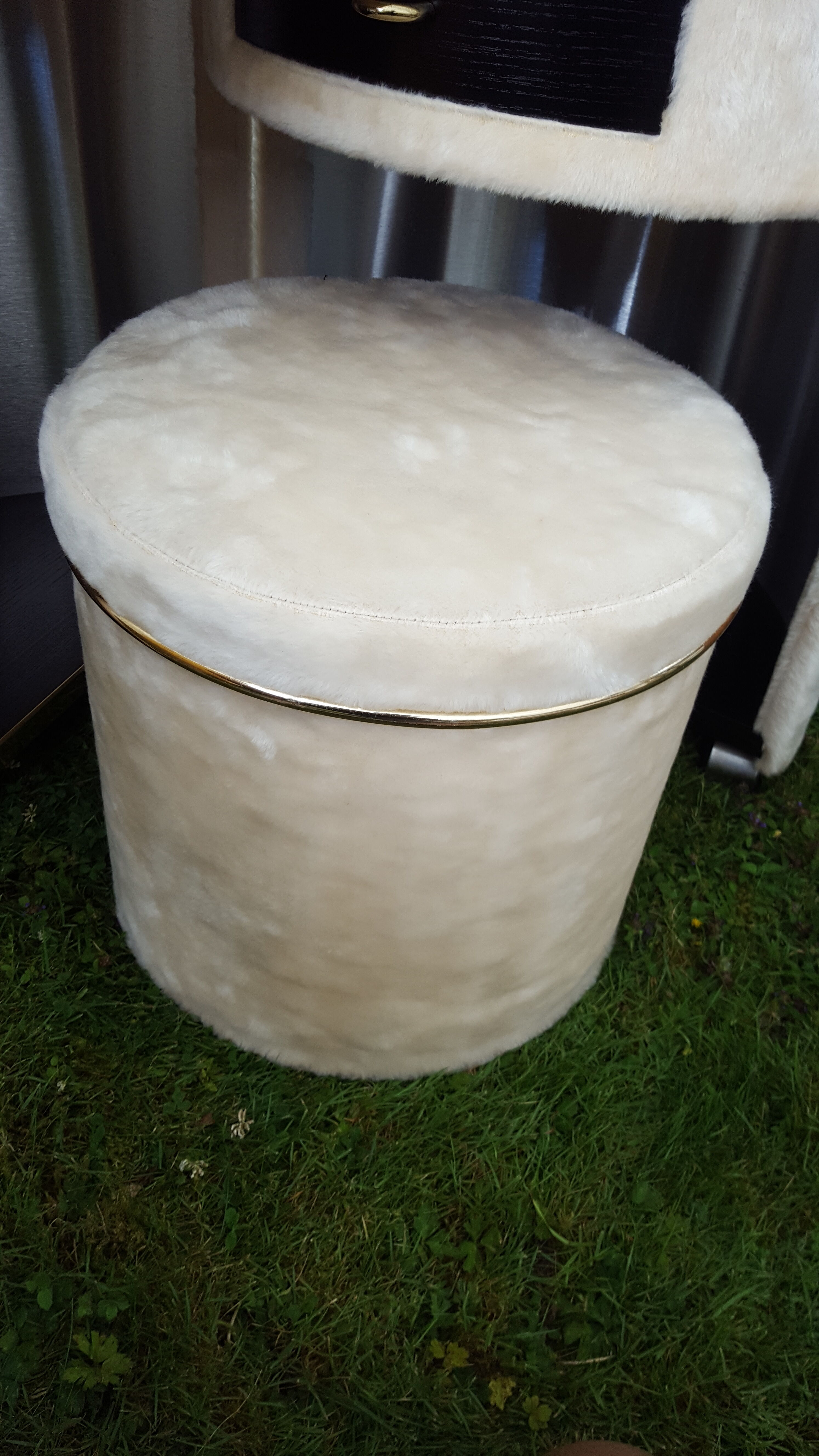 Coiffeuse cylindrique, 70's