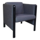 80s designer club armchair