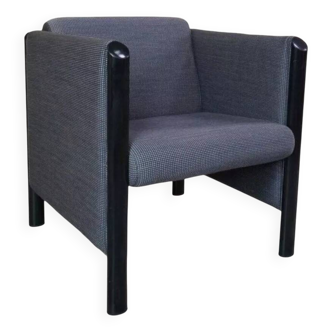 Fauteuil club design années 80