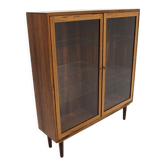 Scandinavian display cabinet in rosewood, Skaraborg Möbel industri, Sweden, 1960.