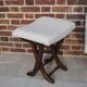 2 vintage folding footrests