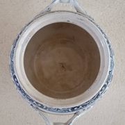 Longwy iron earth sugar bowl