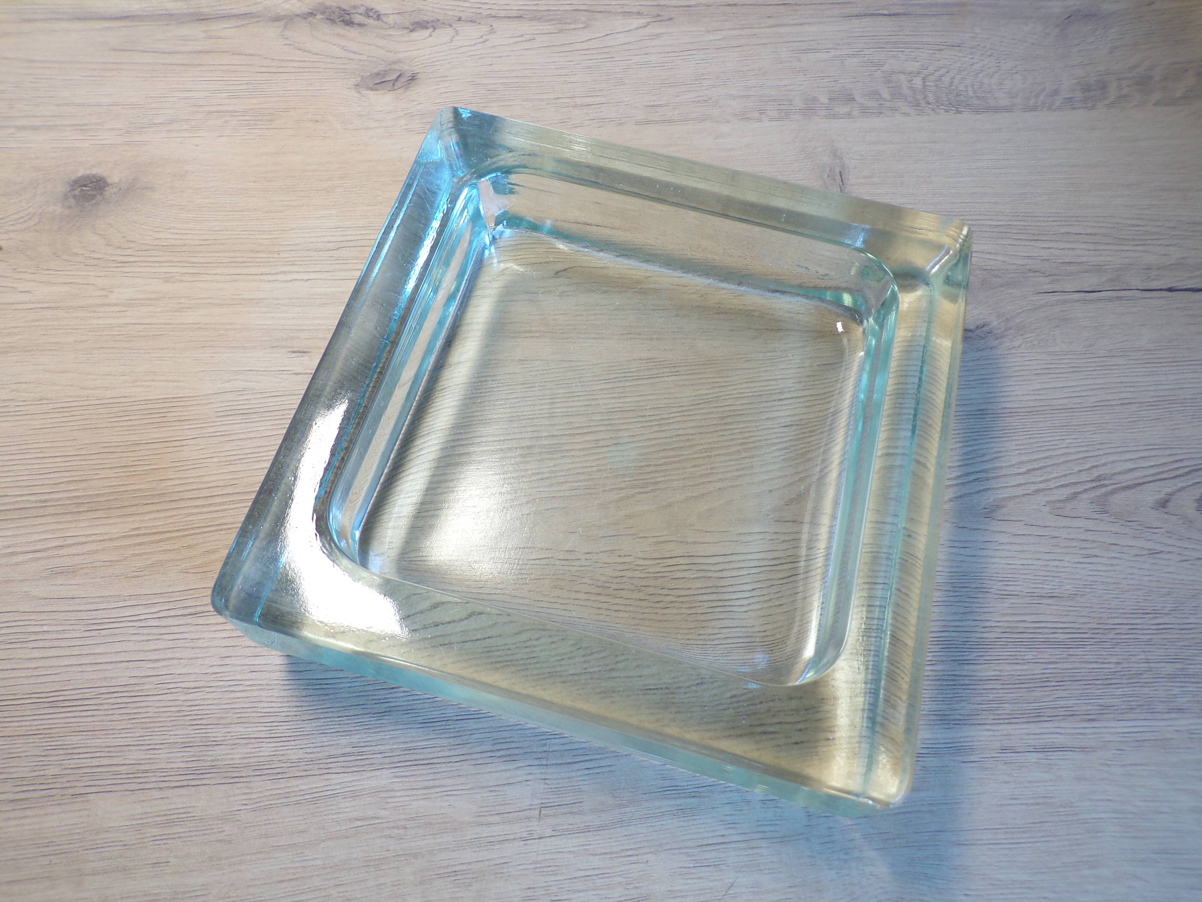 Empty pocket glass pad 20X20cm