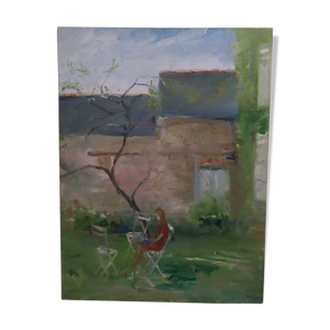 Huile sur toile