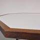 Hexagonal 1960s dining table