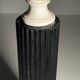 Neoclassical black plaster column