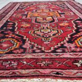 Antique Persian Hamadan rug 3.5' x 4.8' (107cm x 146cm) 1920s - 1C1207