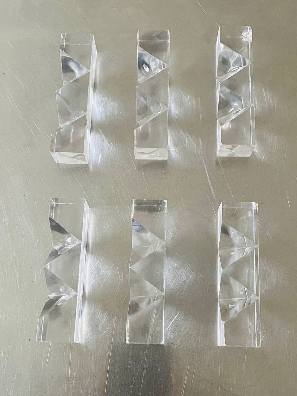 Vintage Chinese Plexiglas Puzzle, Circa 1970s