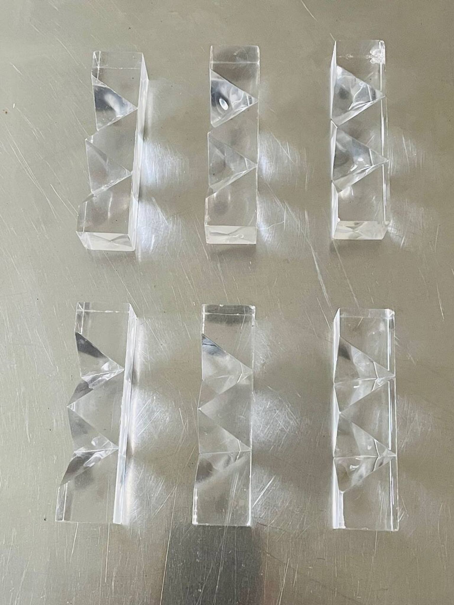 Vintage Chinese Plexiglas Puzzle, Circa 1970s