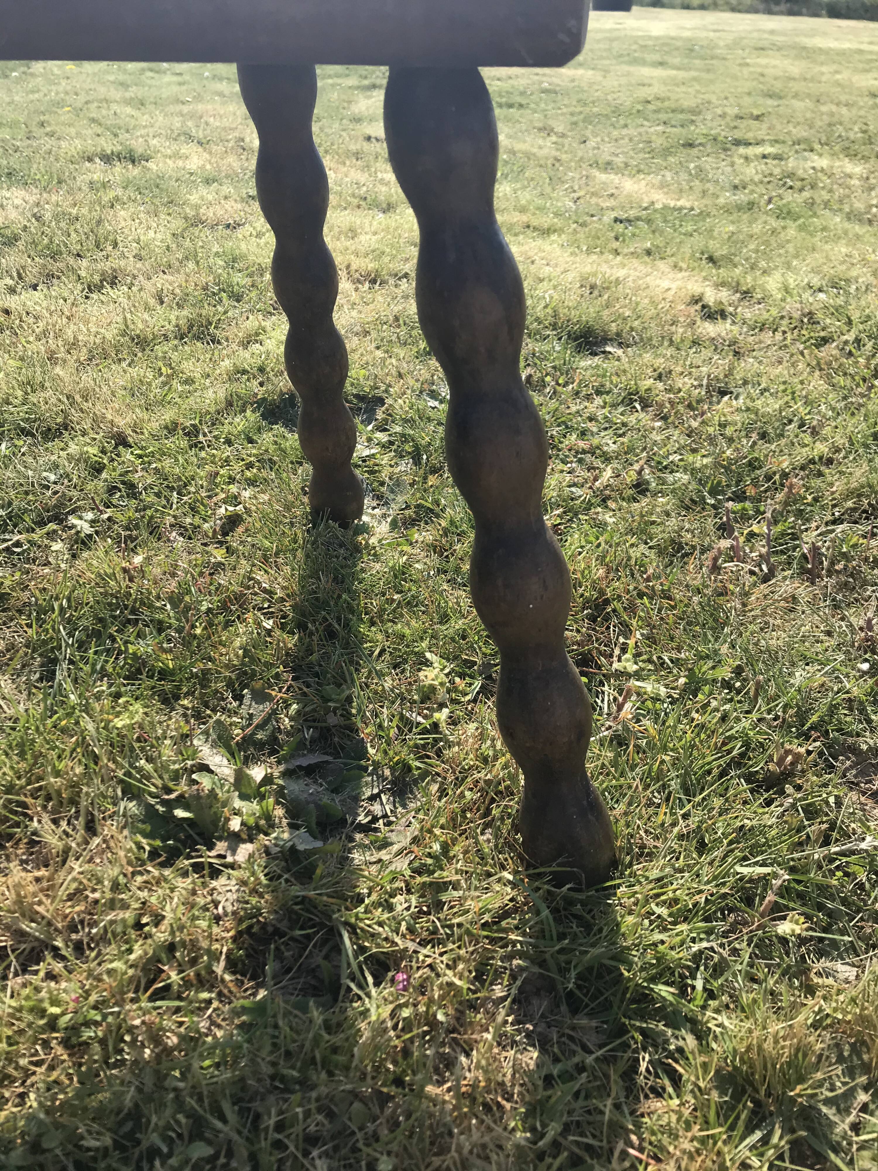 Vintage wooden tripod