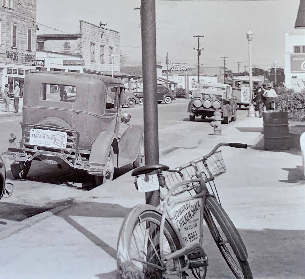 Art photography "Daytona Beach, 1943 – America in the Window"