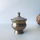 Brass and mother-of-pearl box