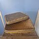 Antique Chinese woven bamboo basket with lid — 19th/20th century