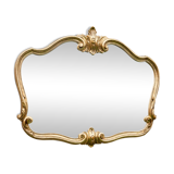 Miroir doré 76x63