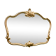 Miroir doré 76x63