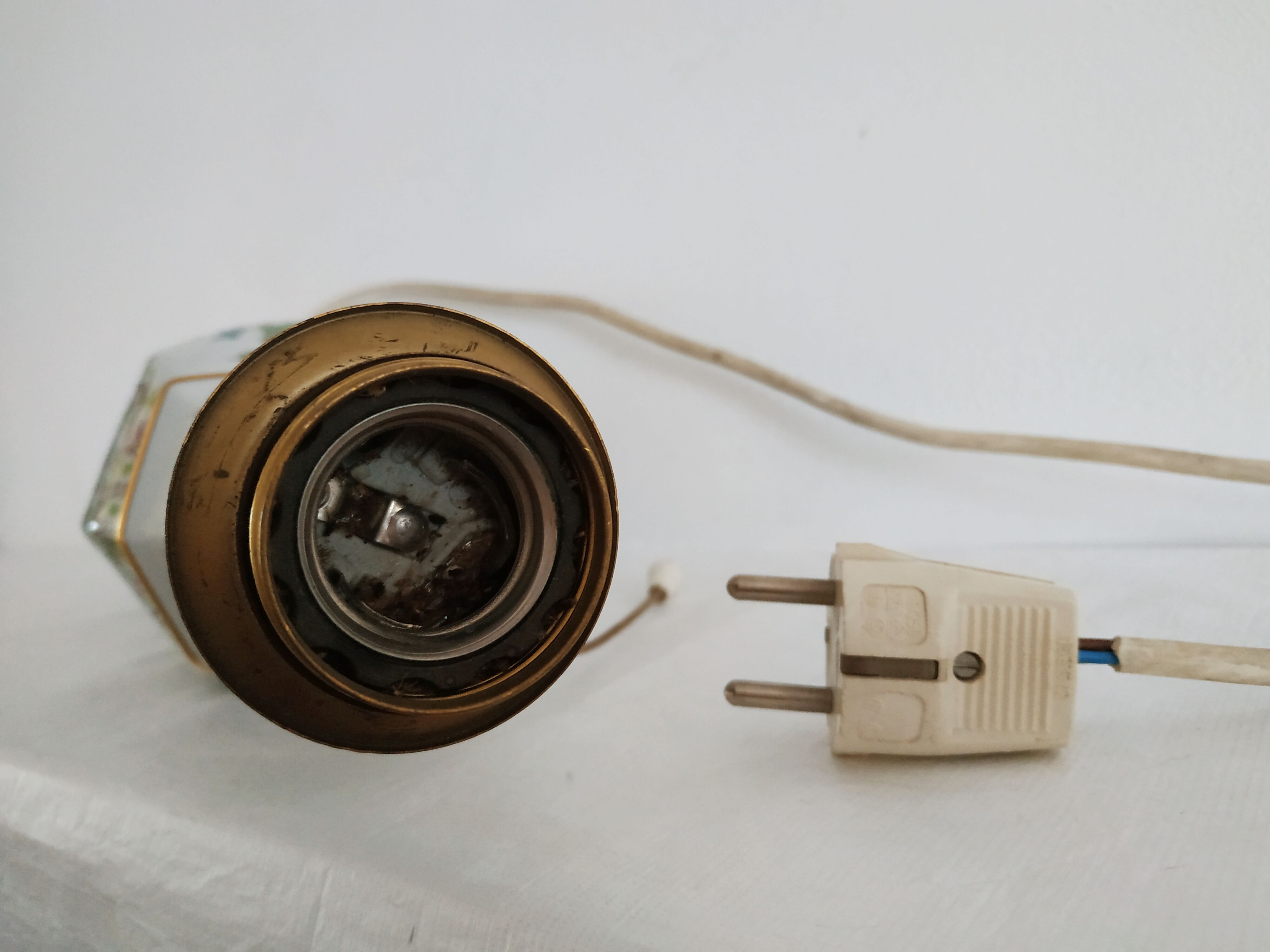 China porcelain lamp foot