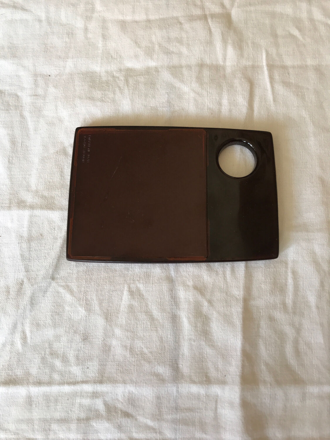 Travel barber mirror