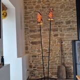2-light floor lamp from the 1950s