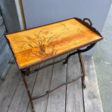 Tea table signed Gallé art nouveau era