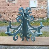 Lustre en bois style Gustavien