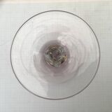 Joseph Stanik 6 red wine glasses of the Zuzanna model in Amethyst color with rims and golden ball