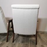 Paire de fauteuils par Jaroslav Smidek restaurés