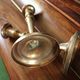 Brass torch candle holders