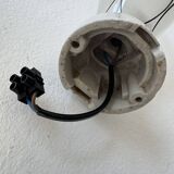 Lot 3 anciennes appliques inclinees 1950 vintage