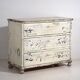 Grande commode ancienne à patine blanche (vers 1920) #42