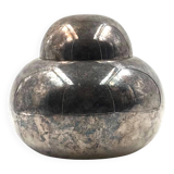 Mid-century Modern silver-plated ice bucket, Teghini Firenze Italy 1970s