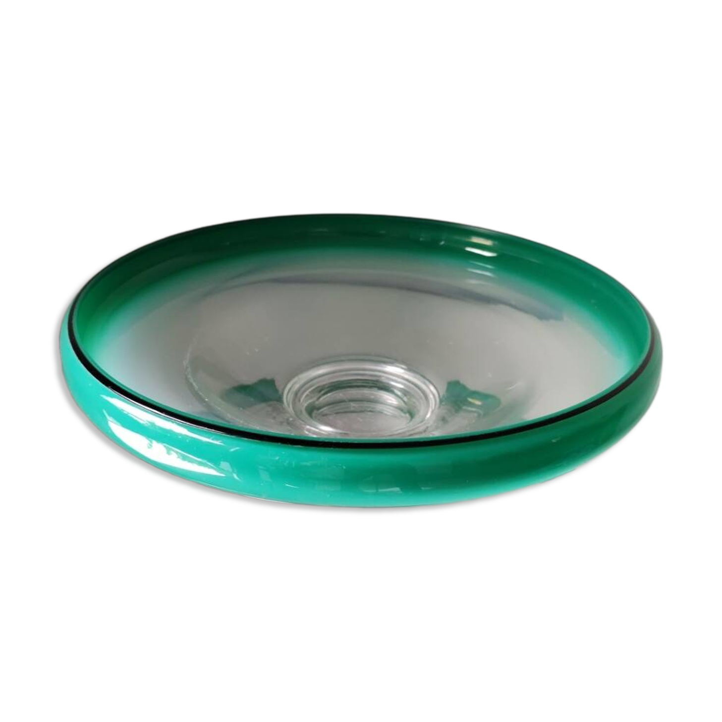 Glass bowl by wmf ikora, circa 1930.