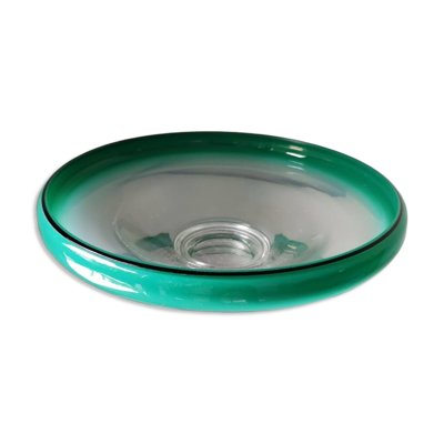 Coupe en verre par wmf ikora, vers 1930.