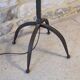 Wrought iron floor lamp
