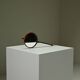 Rosewood hand mirror by Hans-Agne Jakobsson made in Markaryd, 1950s Sweden.