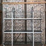 Art deco iron bakery shelf