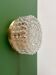 Vintage moulded glass wall or ceiling light globe