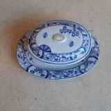 Japan model sauce boat by Creil and Montereau 19th century