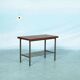 Vintage teak side table for TV/audio, 1960s in teak.