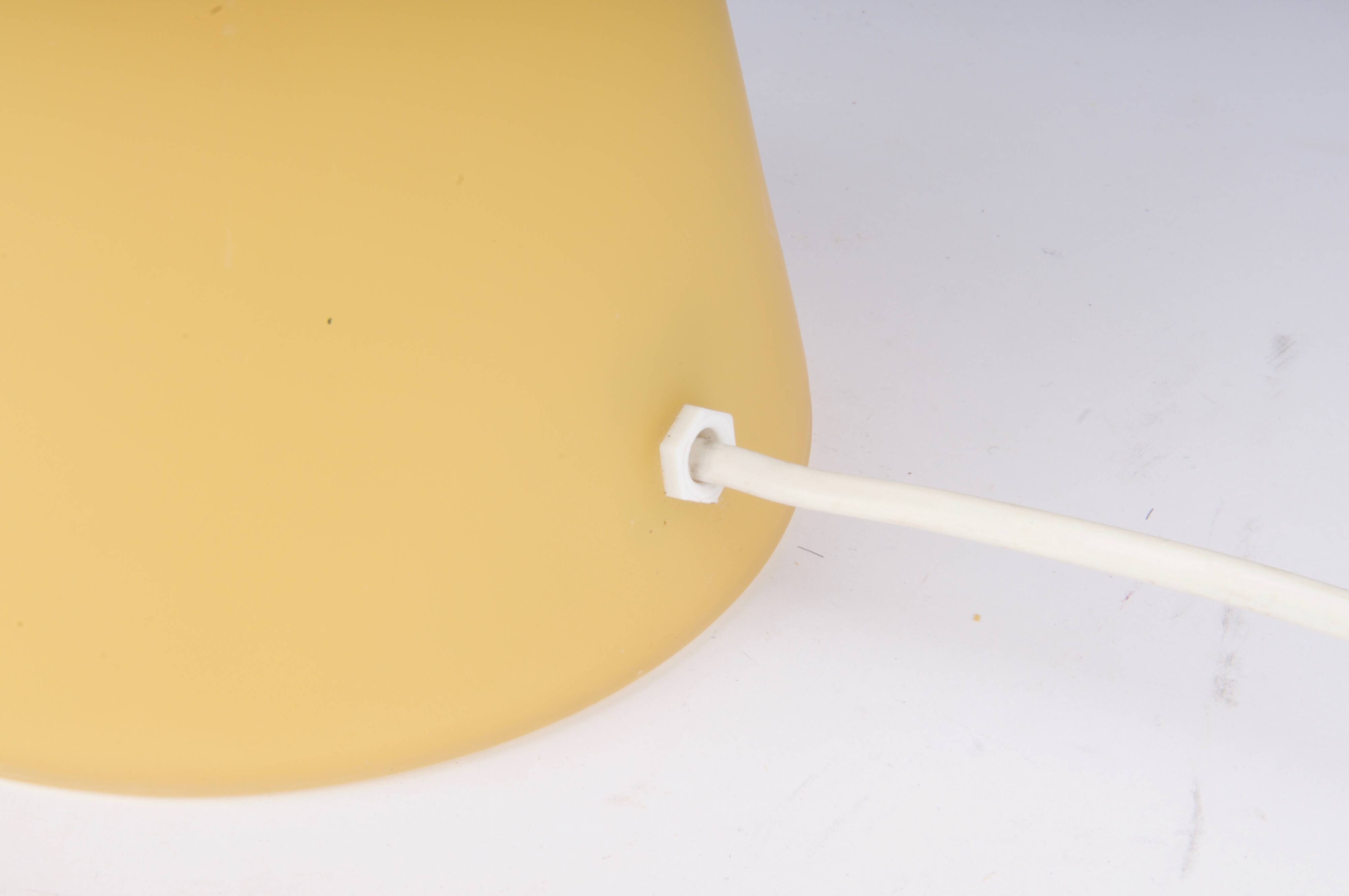 SCE Teepee Habitat lamp in orange frosted glass