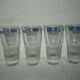 Lot 4 glasses pastis 51, advertising bistro