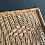 Wicker armchair