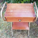 Side table, vintage bedside table