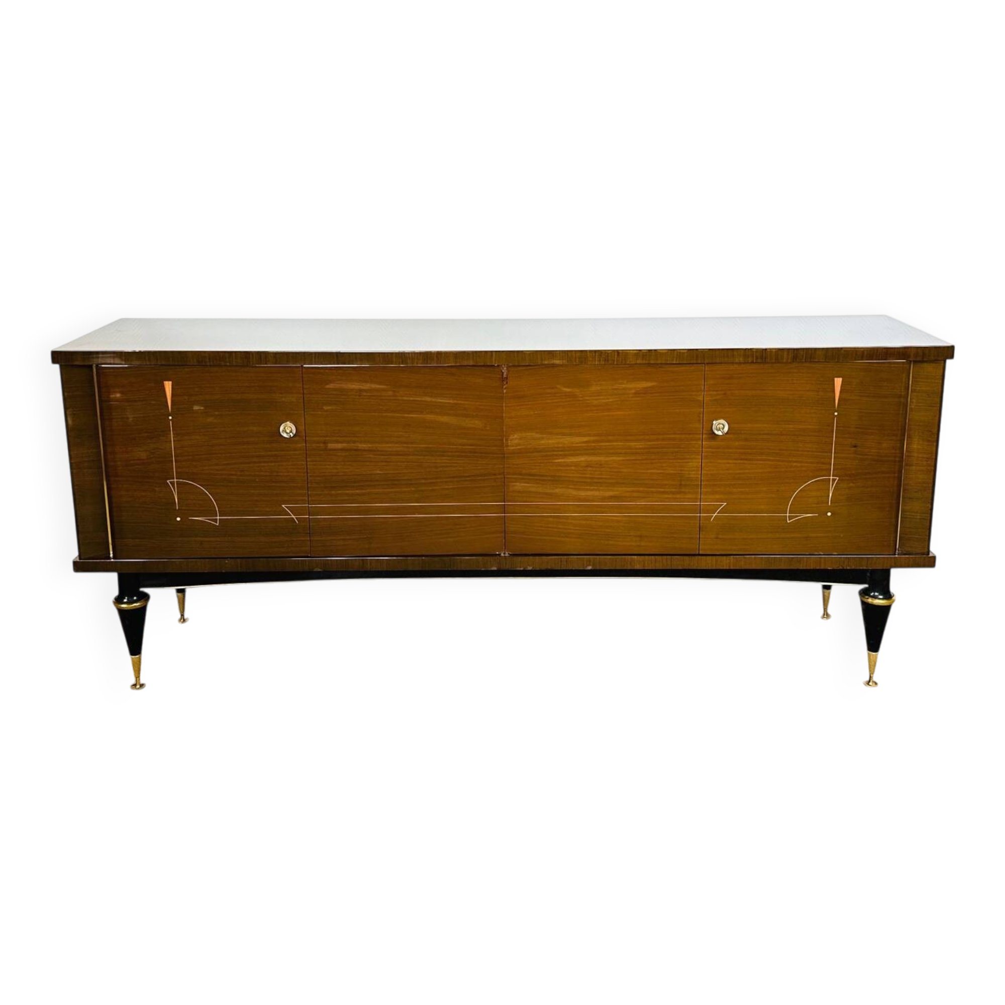 Art Deco mahogany sideboard from 1940.