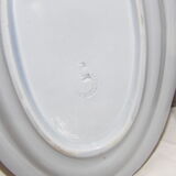 MONTEREAU 2 RAVIERS FAIENCE FINE WHITE PEARL RESTORATION BEFORE 1819 HOLLOW BRAND DESIGNER